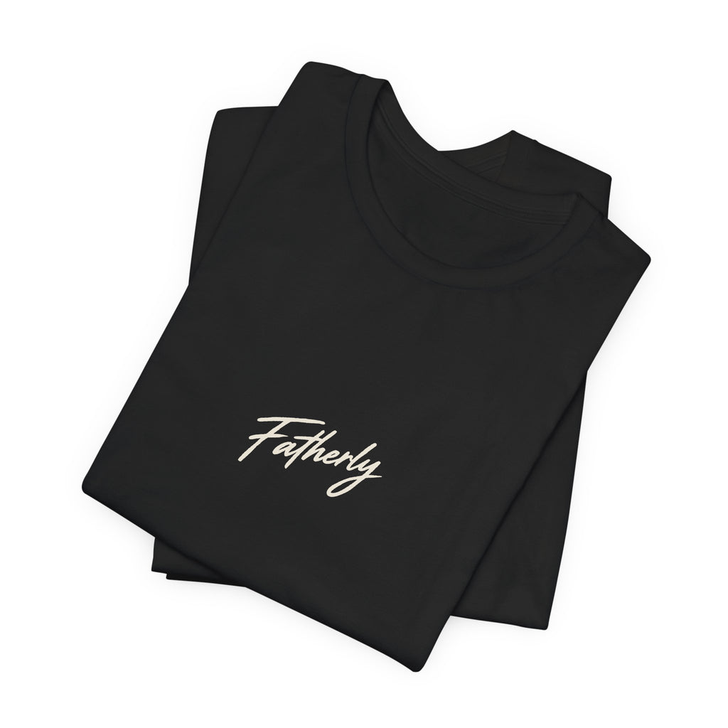 Fatherly Script Tee - Mini Chest Print