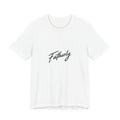Fatherly Script Tee - White