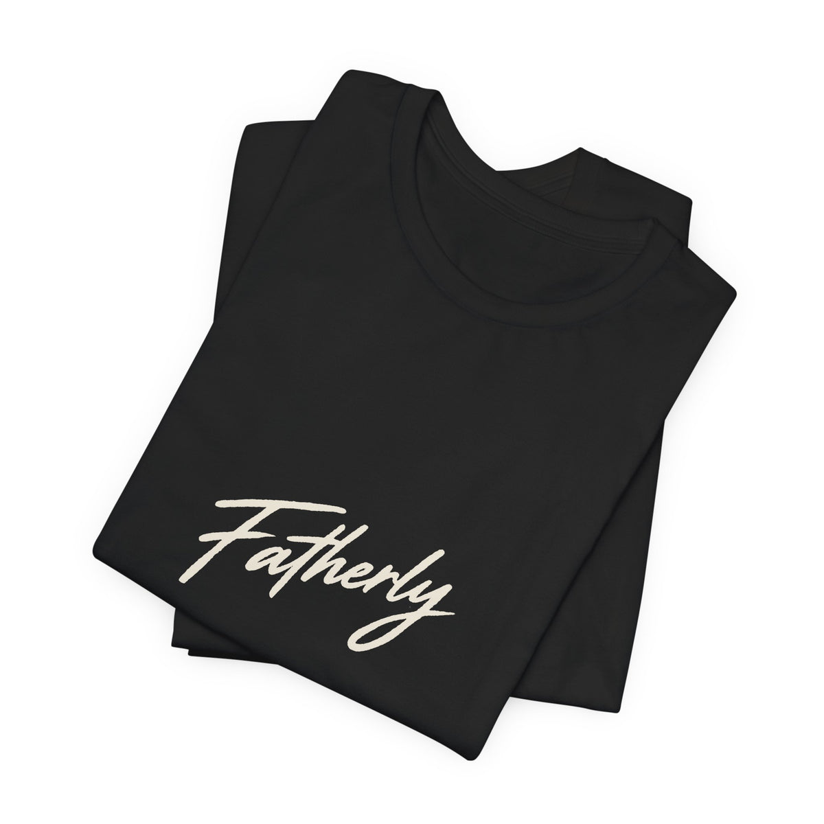 Fatherly Script Tee - Black