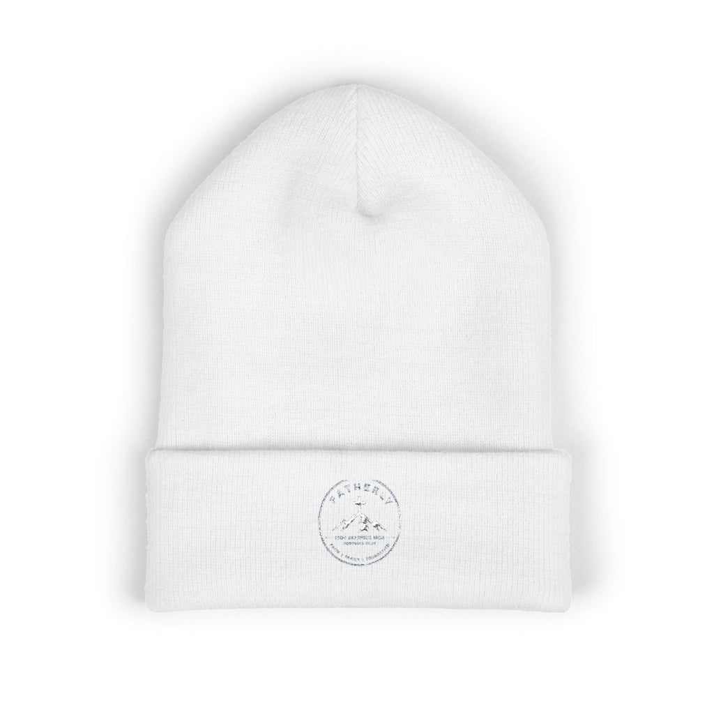 The Fatherly Beanie - White