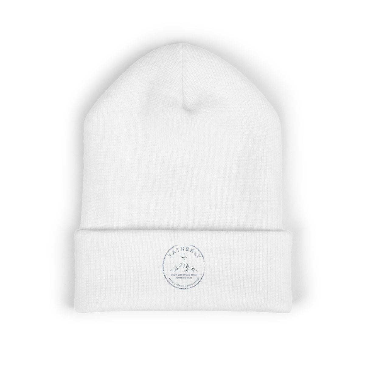 The Fatherly Beanie - White